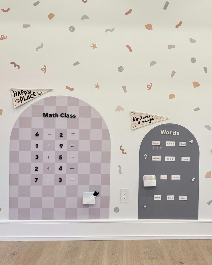 MEGA Magic Playwall - Arch Magnetic Wall Decal for Kids