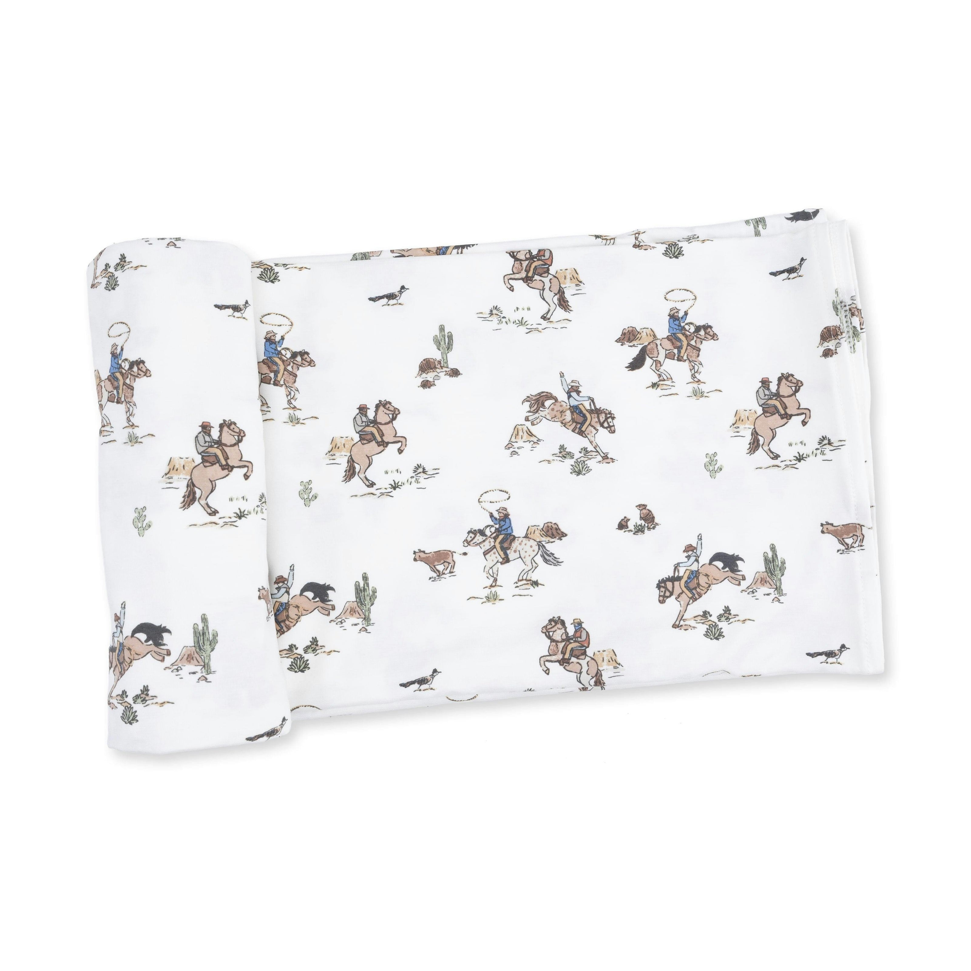 Horse Wrangler - Swaddle Blanket