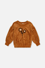 Velvet Top Brown