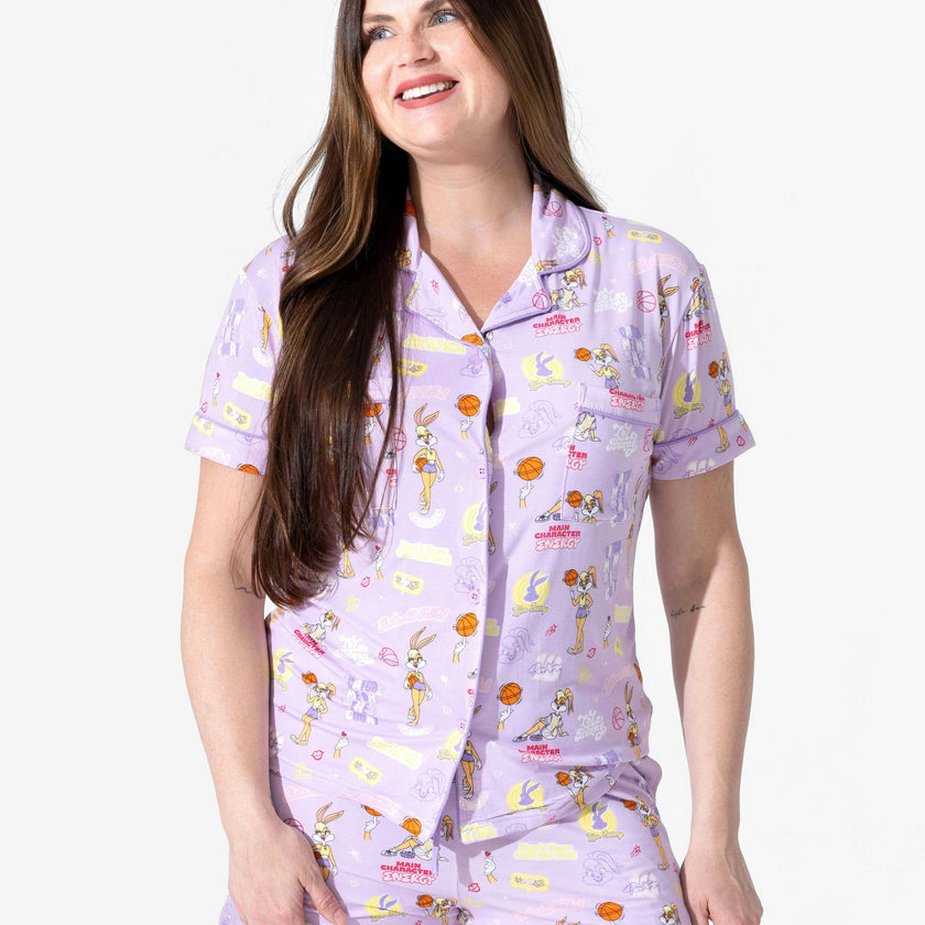 Lola Bunny Bamboo Women's Pajama Short Set