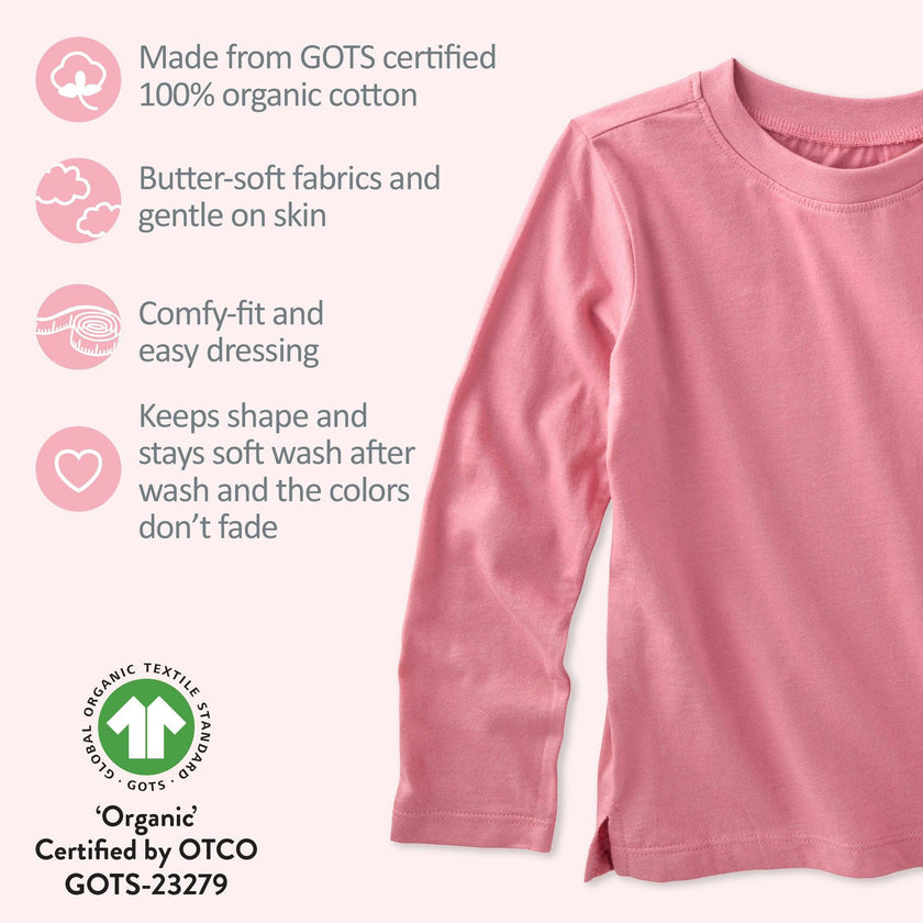 LONDON 10-Pack Toddler Long Sleeve T-Shirts