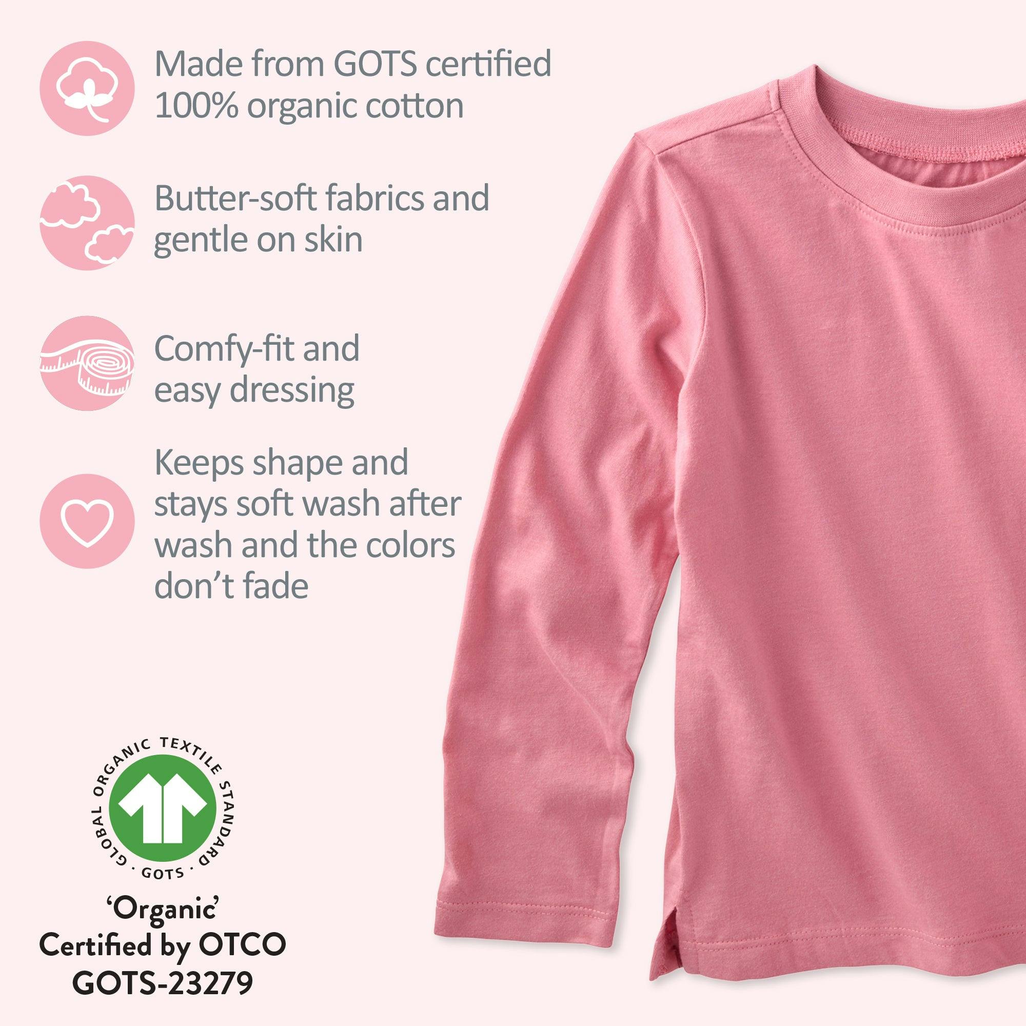 LONDON 10-Pack Toddler Long Sleeve T-Shirts