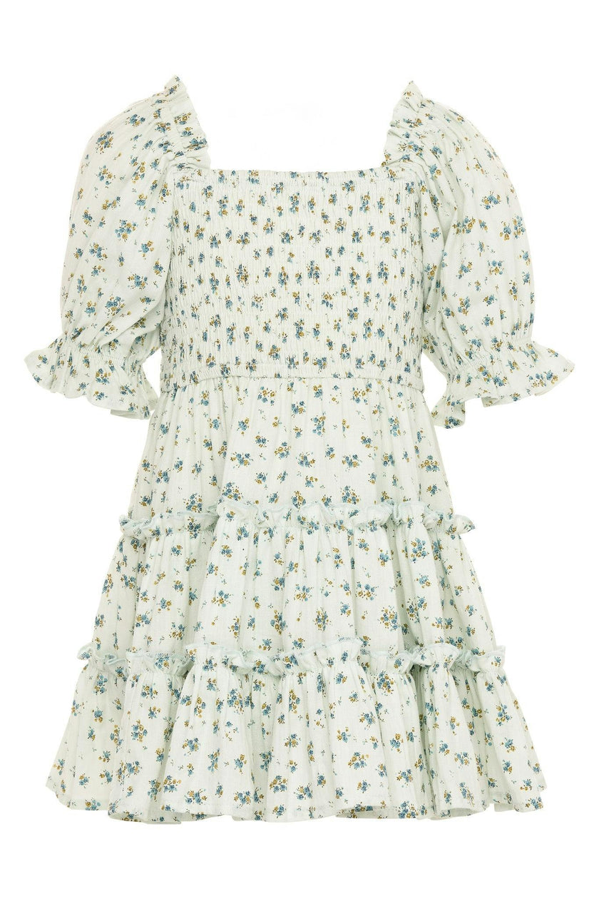 Mini Madeline Dress in Blue