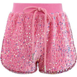Pretty in Pink Sequin Shorts