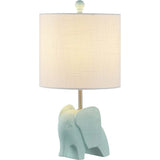 Koda Eclectic Southwestern Resin/Iron Elephant LED Kids Table Lamp