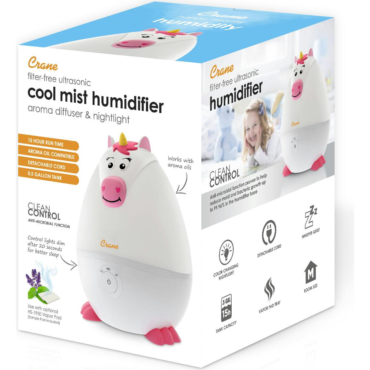 Adorable Mini Cool Mist Humidifier