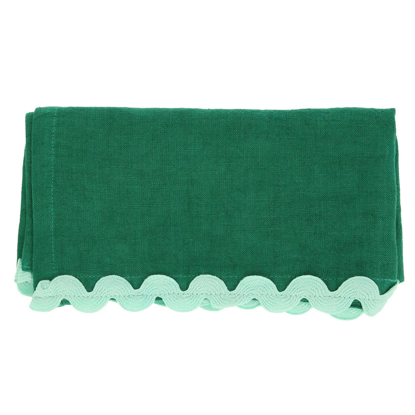 Assorted Ricrac Fabric Napkins