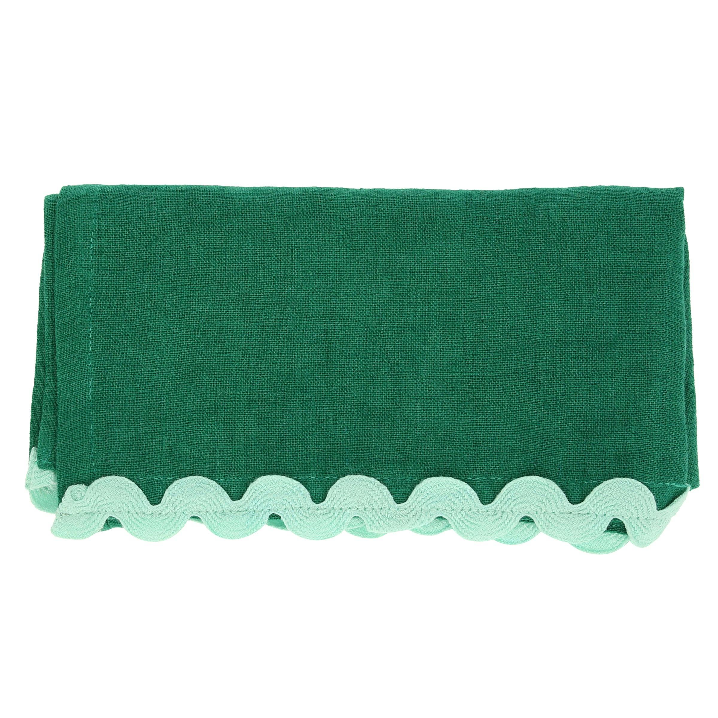 Assorted Ricrac Fabric Napkins