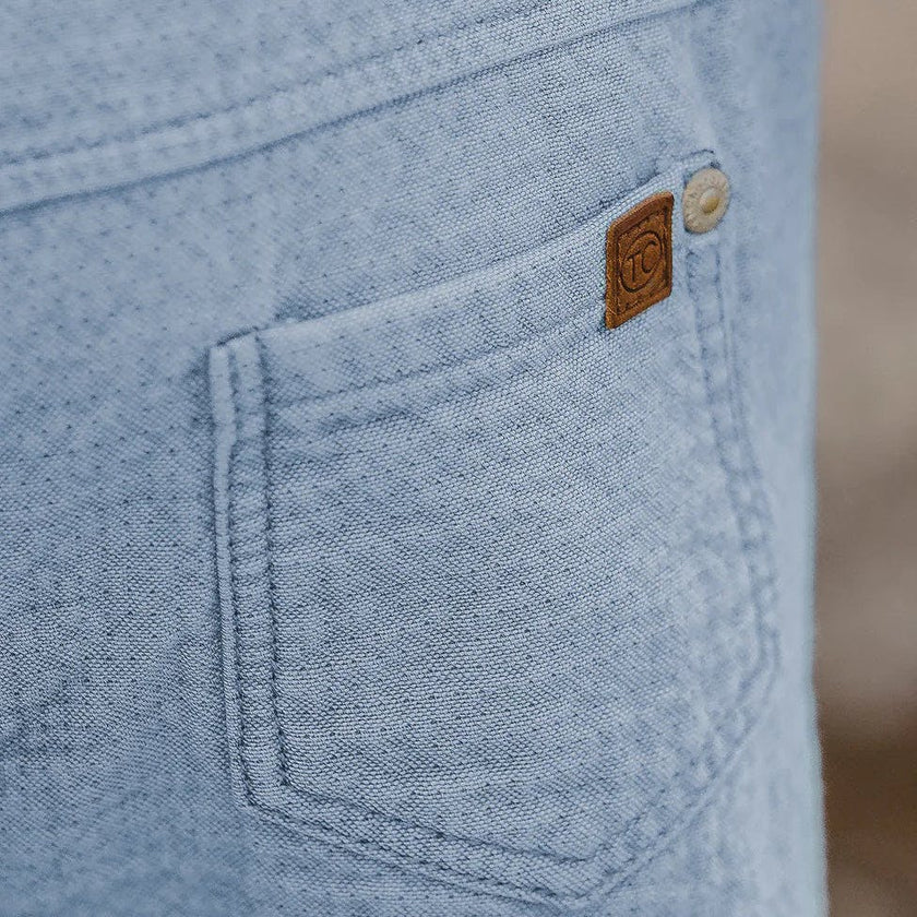 TARTINE ET CHOCOLAT Chambray Denim Baby Pants