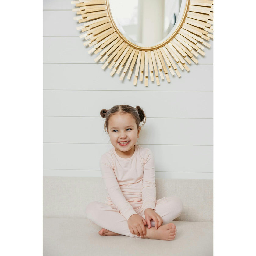 Blush Long Sleeve Pajama Set