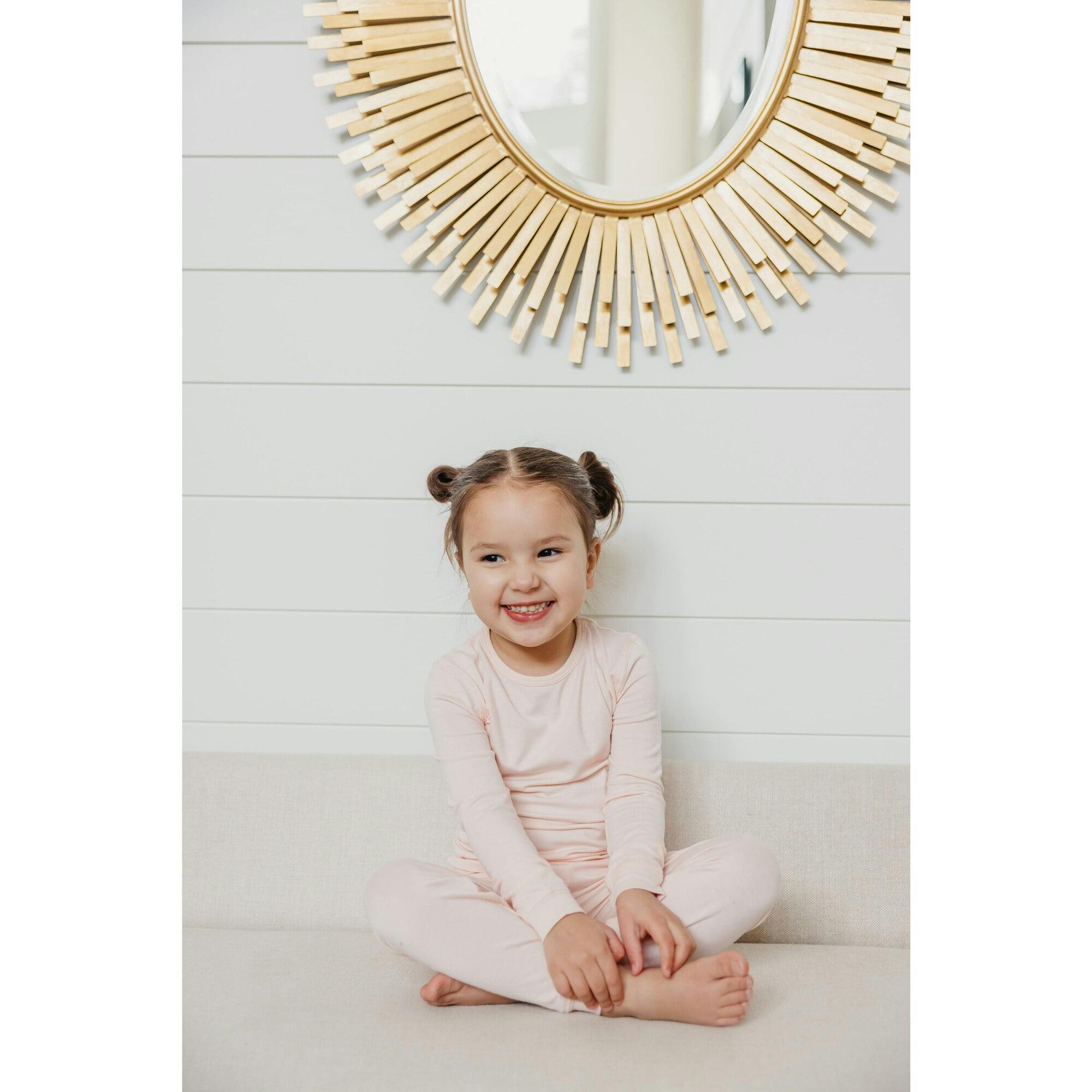 Blush Long Sleeve Pajama Set