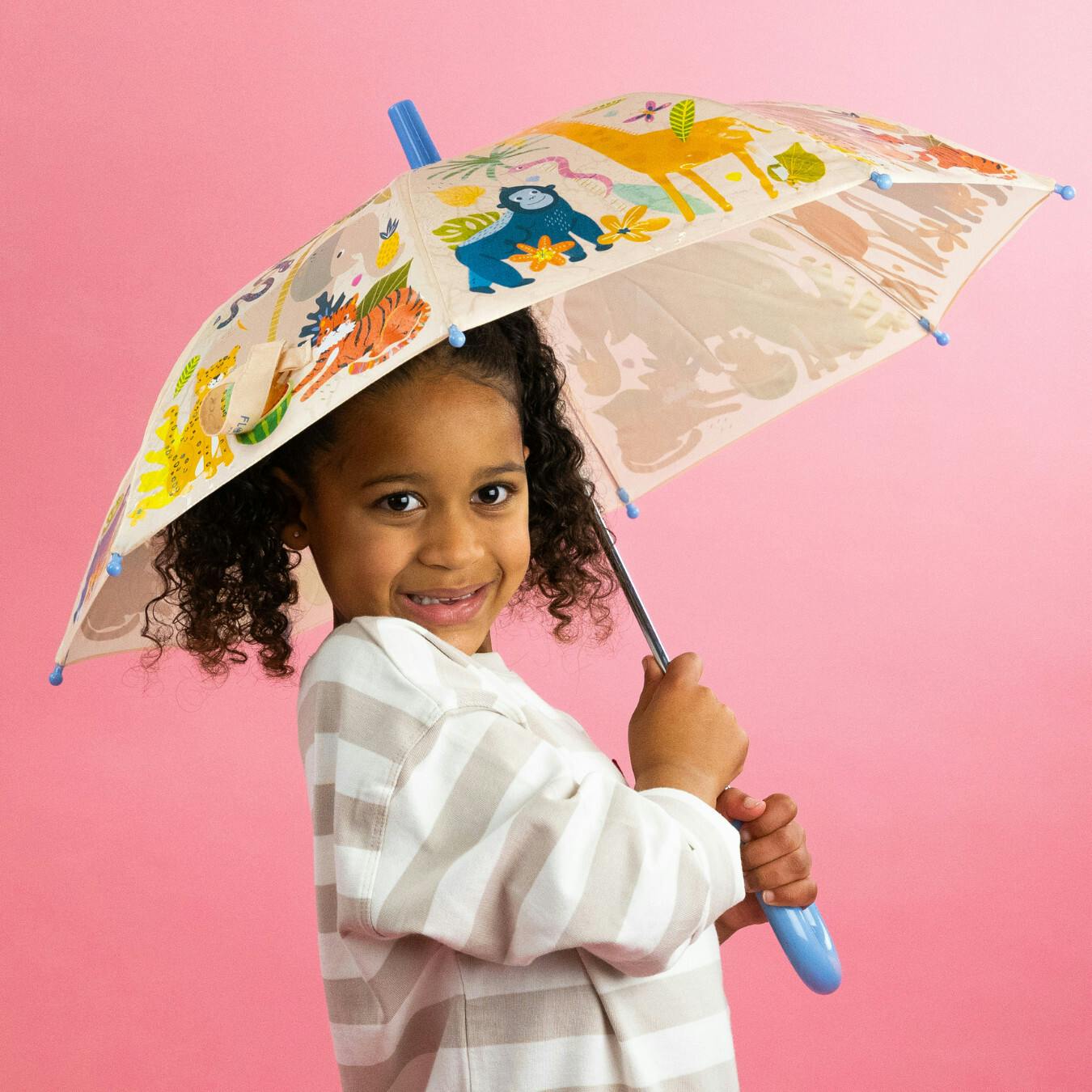 Jungle Colour Changing Umbrella