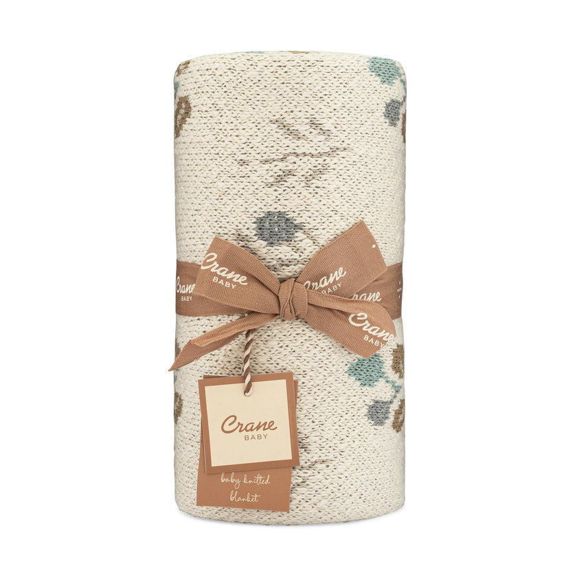 Avery Organic Cotton Reversible Baby Blanket