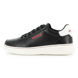 Black Leather Sneakers