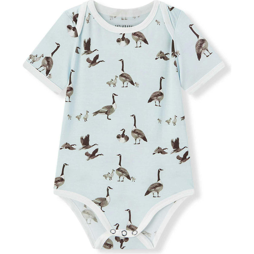 Goose Luxe Stretch Short Sleeve One Piece