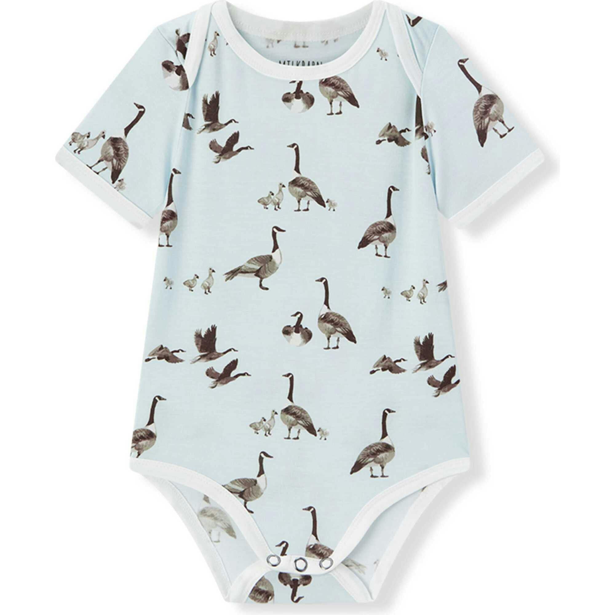 Goose Luxe Stretch Short Sleeve One Piece
