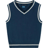 Infant Plaid Poplin and Sweater Vest Set