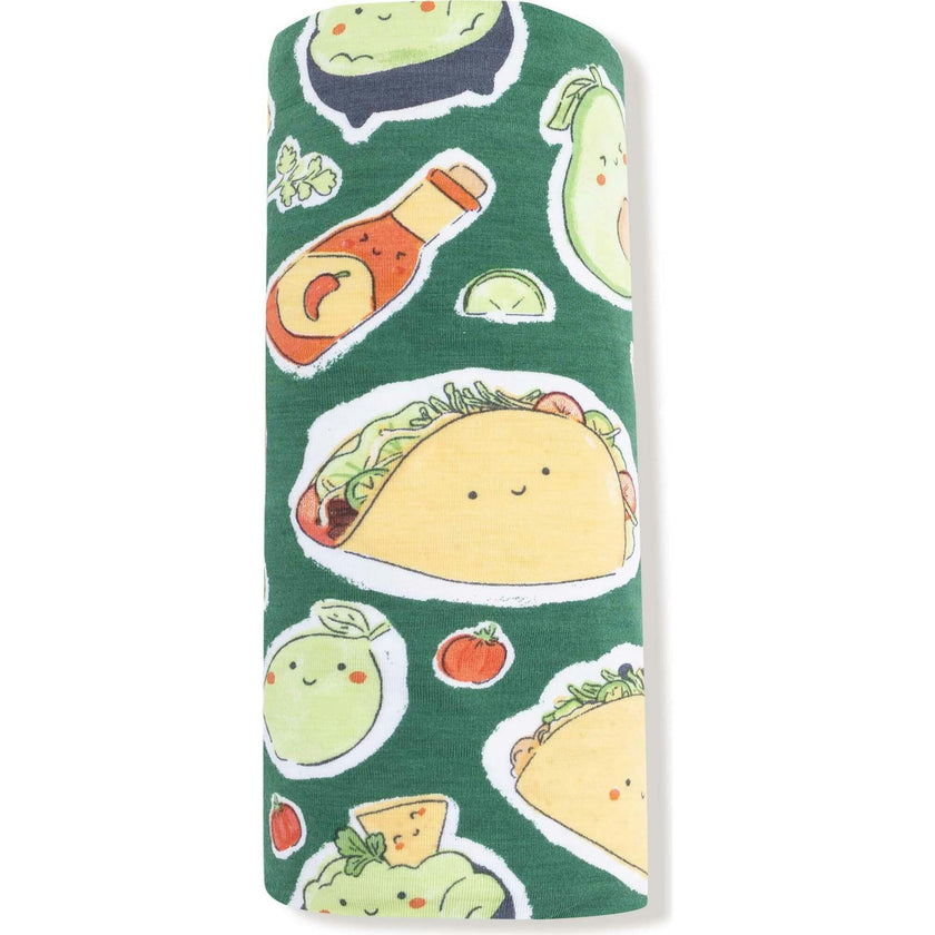 Swaddle Blanket Happy Tacos