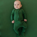 Zip-Up Footie Pajama - Alder