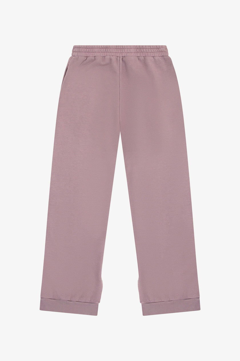 Tenly Cotton Fleece Split Hem Pocket Pant