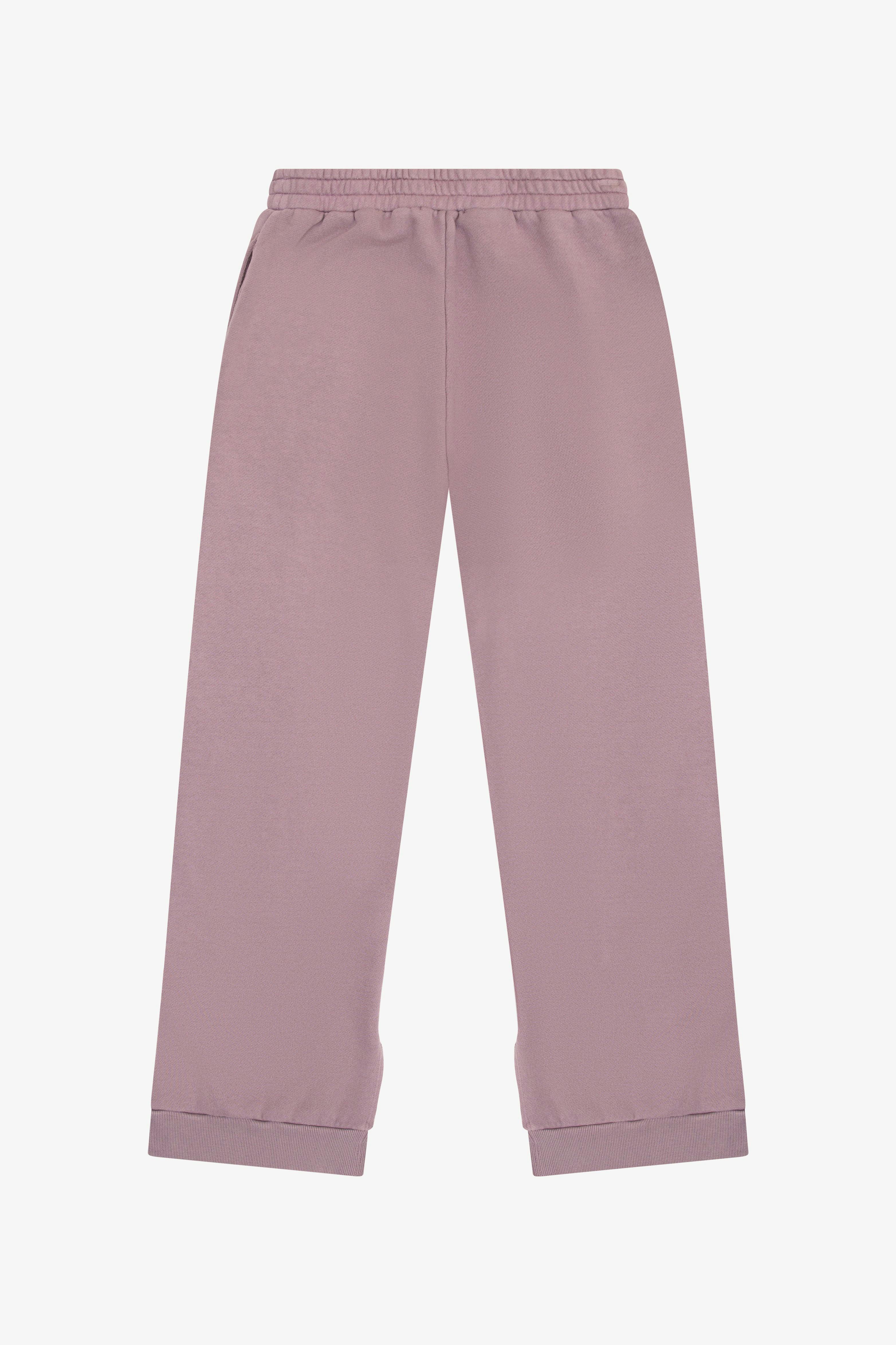 Tenly Cotton Fleece Split Hem Pocket Pant