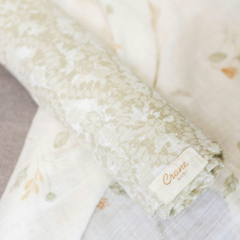 Willow Cotton Muslin Swaddle Blanket Set (Batik, Set of 2)