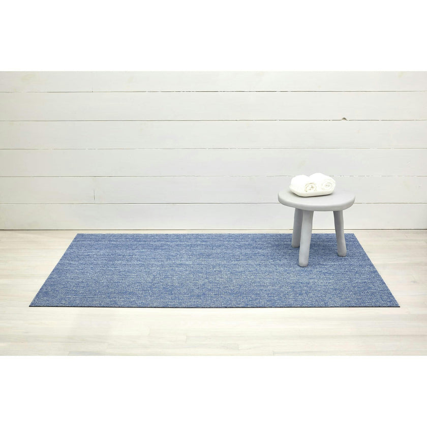 Heathered Floor Mat, Cornflower