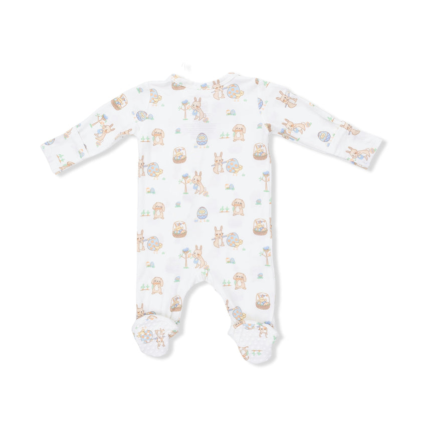 Easter Egg Hunt Uni - 2 Way Zipper Footie