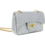 Classic Quilted Sparkle Mini Handbag