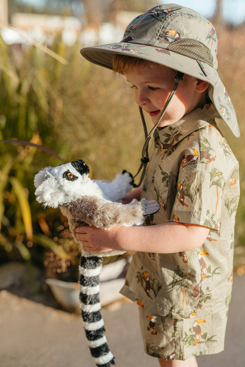 Island Leaf Sun Safety Play Hat