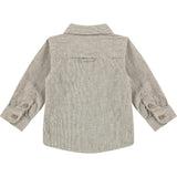 Textured Wooden Button Shirt