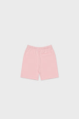 Cotton Sweat Short With Raw Hem