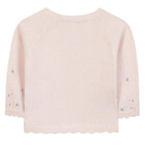 TARTINE ET CHOCOLAT PETALS CARDIGAN - LIGHT PINK