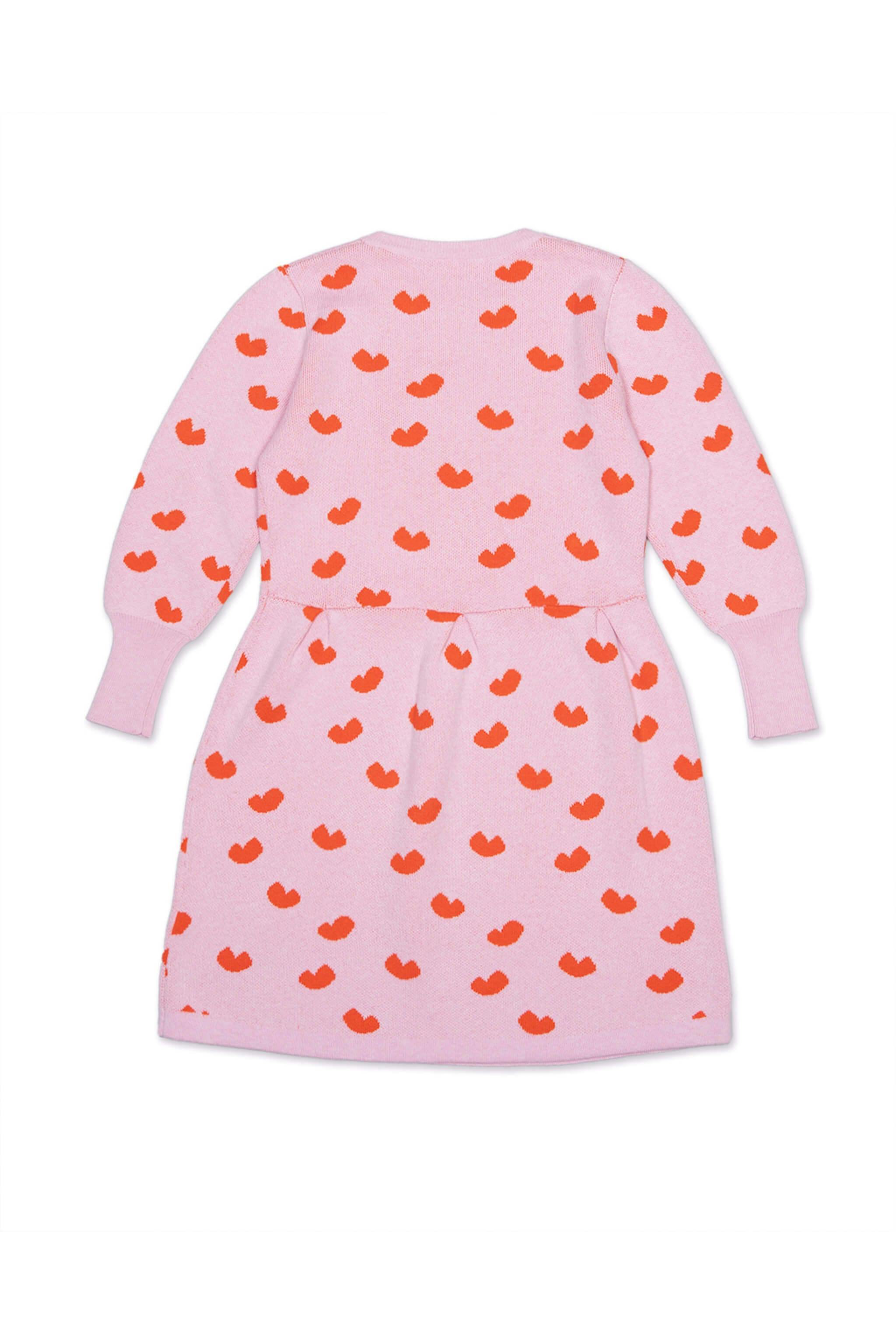 Love Hearts Dress | Bubble Gum