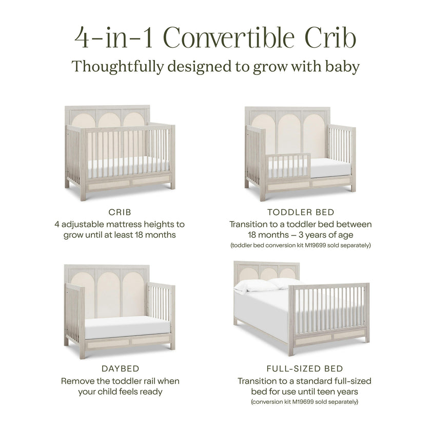 Namesake Eloise 4-in-1 Convertible Crib