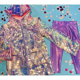 Women's Paillette Magic Rain Jacket
