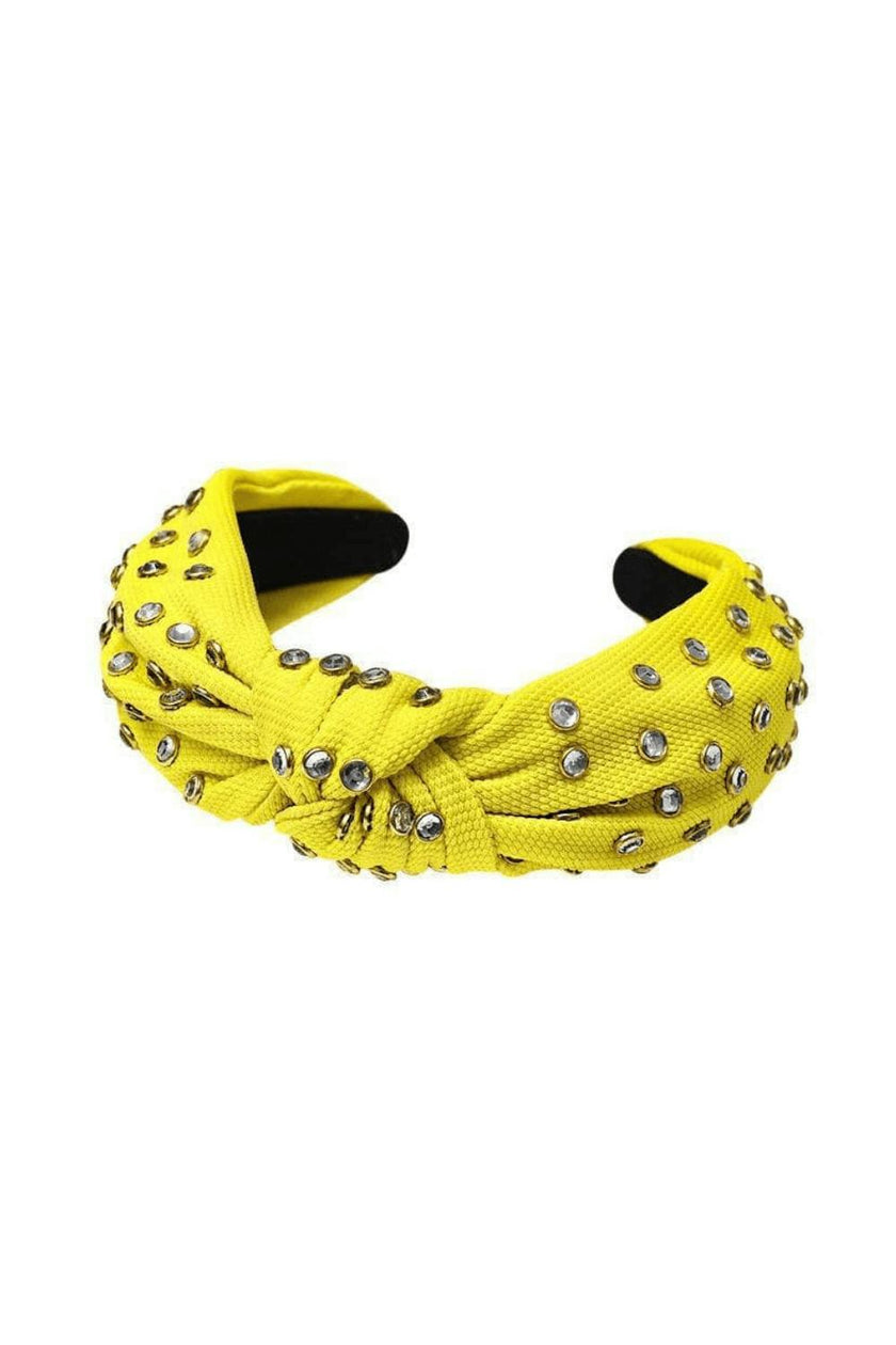 Crystal Studded Knot Headband