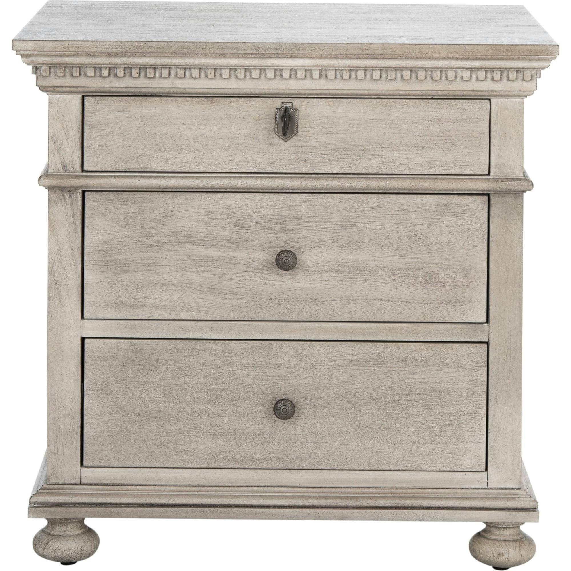 Allisyn 3 Drawer Nightstand