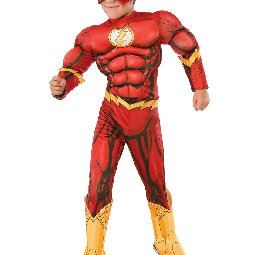 Boys Deluxe Justice League Flash Costume