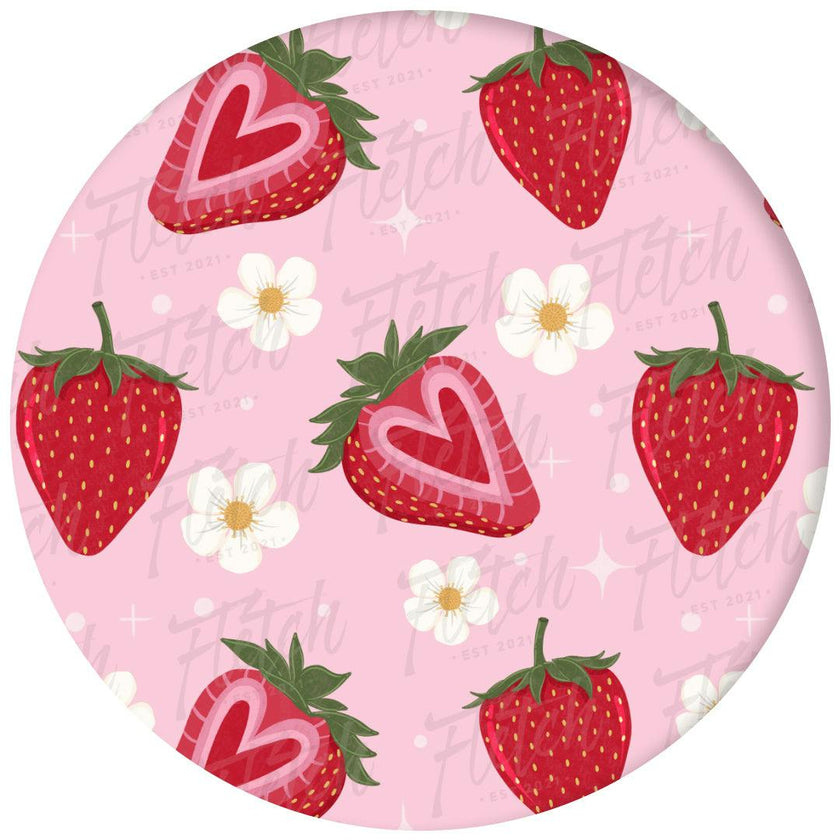 Strawberry Fields Twirl Dress, Pink