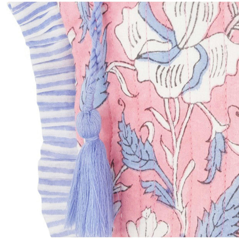 La Plage Ruffle Pouch Blossom, Blossom