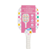 Packed Party Country Club Pickleball Paddle with Confetti-Filled Cover - Standard-Size Paddle with Protective Confetti Case, 7.8x15.75 Inch Paddle