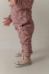 Girls Joggers in Cheetah