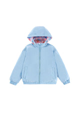 Max Reversible Rain Jacket Windbreaker, Hibiscus