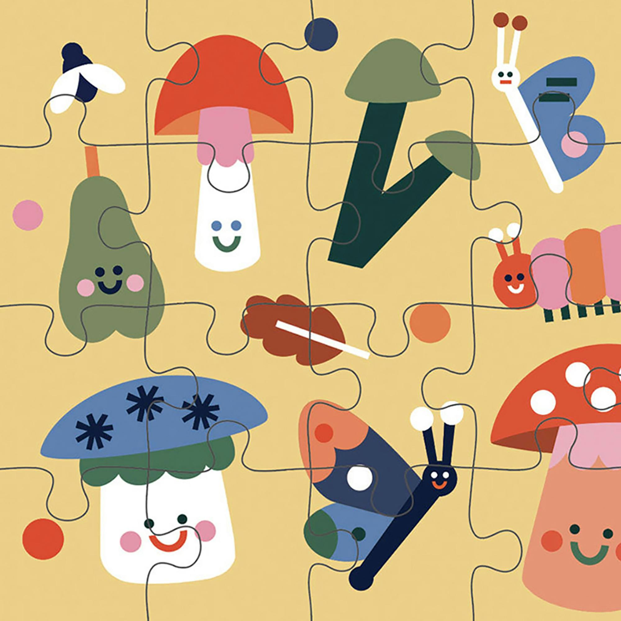 JOS: 24 Piece Puzzle - Creepy Crawlies