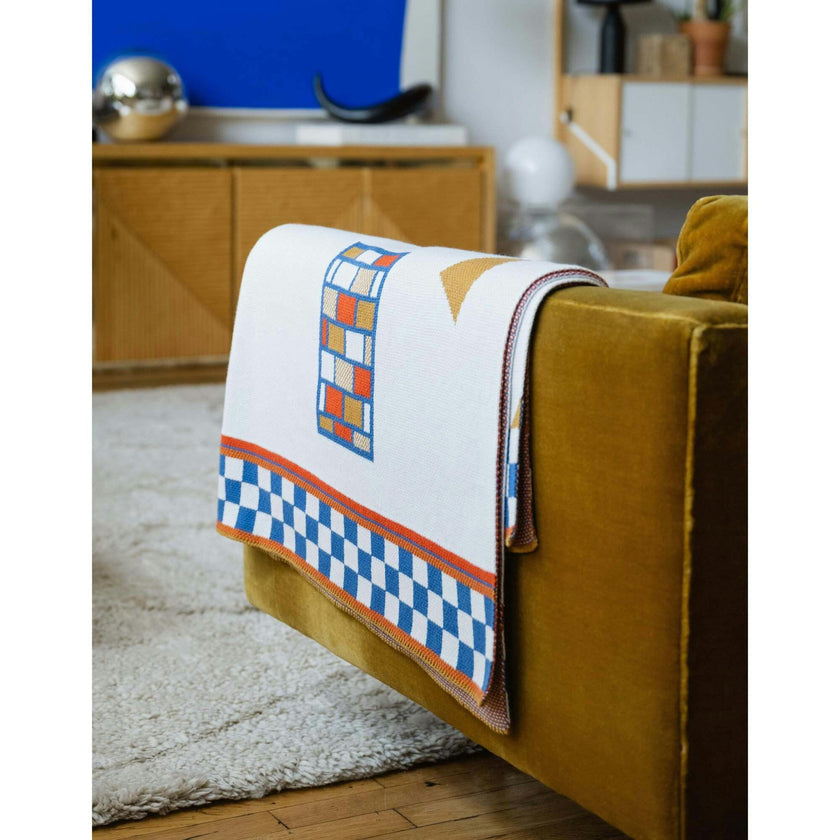 Shapes Knit Blanket