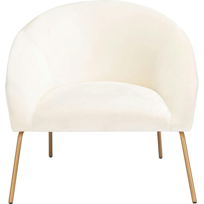Mandi Velvet Accent Chair