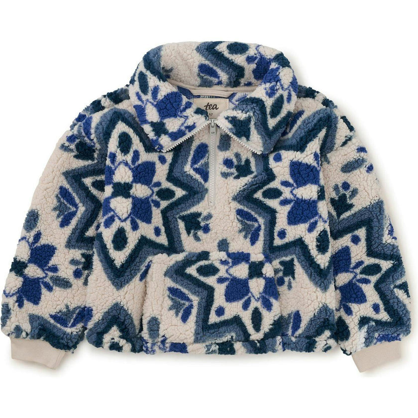 Teddy Fleece Pullover, Multi