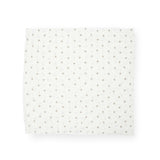 Stretch Knit Swaddle Blanket - Grey Cross
