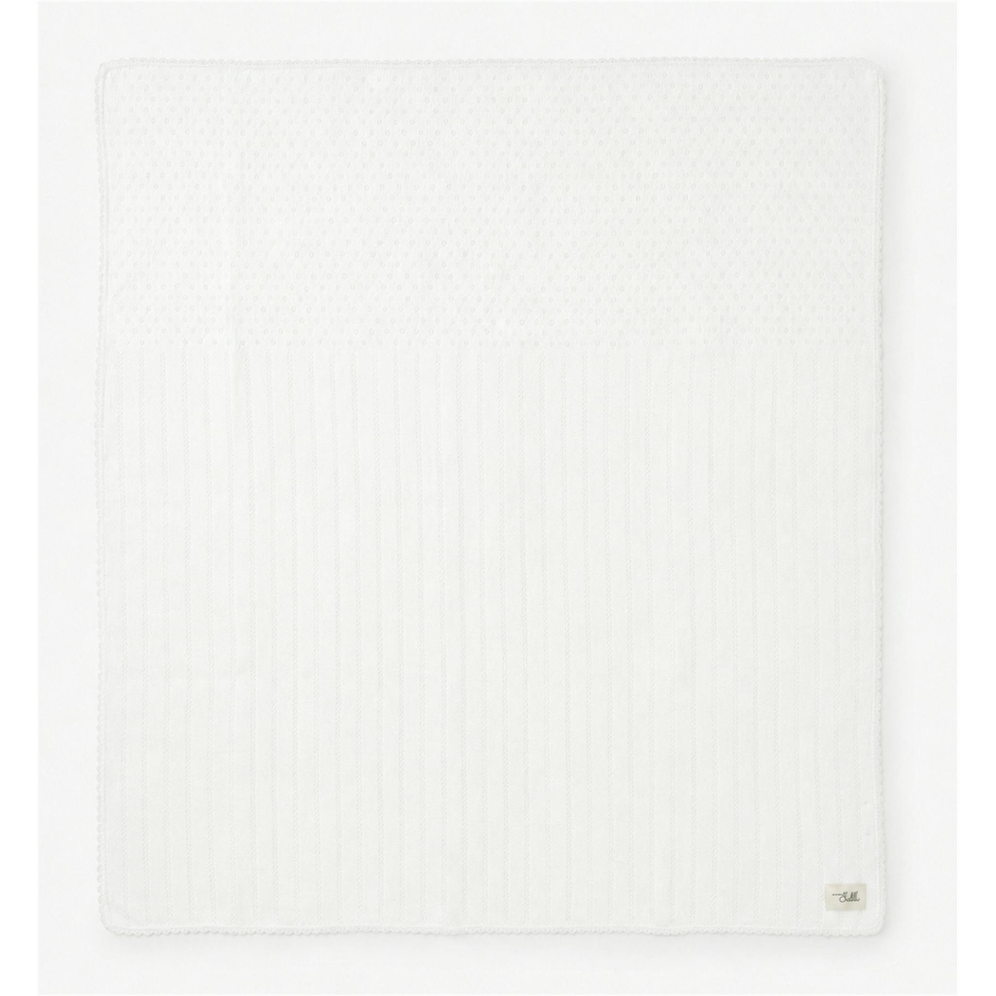 Knit Pointel Blanket
